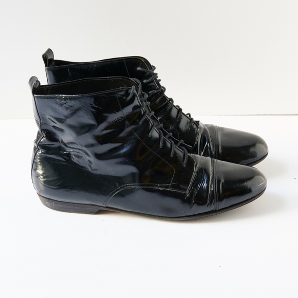 80s - SUSAN BENNIS - WARREN EDWARDS - Boots - Men\'s - 10 - BLK Leather main image 5